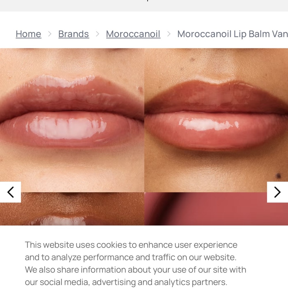 Moroccanoil Hand Cream and vanilla date Lip Balm set bundle. Argon oil•hydrating - Picture 6 of 6